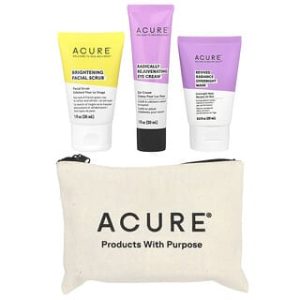 Acure, iHerb Exclusive, Skincare Beauty Bag, 4 Items