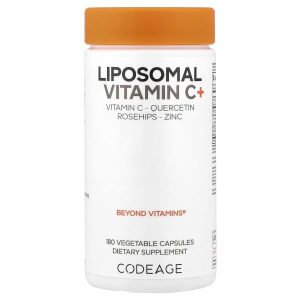 Codeage, Liposomal Vitamin C+, 180 Vegetable Capsules