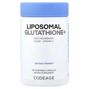 Codeage, Liposomal Glutathione+, 120 Vegetable Capsules