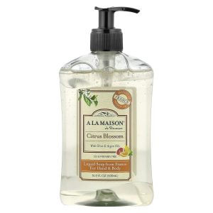A La Maison de Provence, Liquid Soap, For Hand & Body, Citrus Blossom, 16.9 fl oz (500 ml)