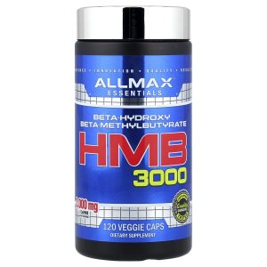 ALLMAX, Essentials, HMB 3000, 120 Veggie Caps