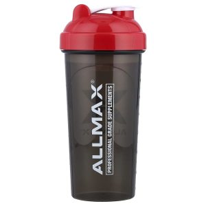 ALLMAX, Leak-Proof Shaker, Black/Red, 25 oz (700 ml)