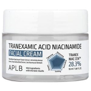 APLB, Tranexamic Acid Niacinamide Facial Cream , 1.86 fl oz (55 ml)