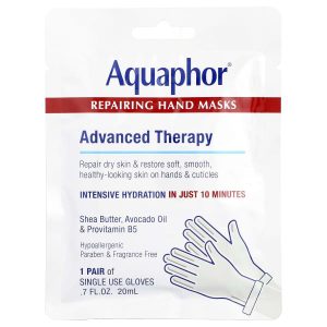 Aquaphor, Repairing Hand Masks, 1 Pair, 0.7 fl oz (20 ml)
