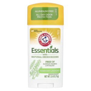 Arm & Hammer, Essentials™ with Natural Deodorizers, Deodorant, Rosemary Lavender, 2.5 oz (71 g)