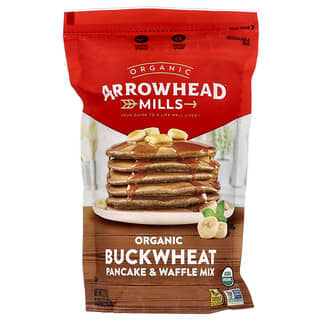 Arrowhead Mills, Organic Buckwheat Pancake & Waffle Mix, 1 lb 6 oz (623 g)