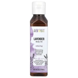 Aura Cacia, Body Oil,  Lavender, 4 fl oz (118 ml)