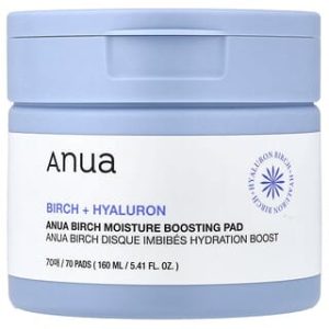 Anua, Birch Moisture Boosting Pad, 70 Pads