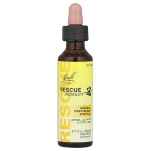 Bach, Rescue Remedy® Pet, Natural Stress Relief For Pets, 0.7 fl oz (20 ml)