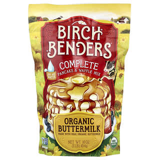 Birch Benders, Complete Pancake & Waffle Mix, Organic Buttermilk, 1 lb (454 g)