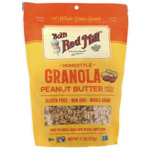 Bob's Red Mill, Homestyle Granola, Peanut Butter, 11 oz (312 g)