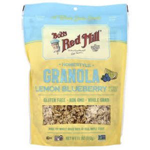 Bob's Red Mill, Homestyle Granola, Lemon Blueberry, 11 oz (312 g)