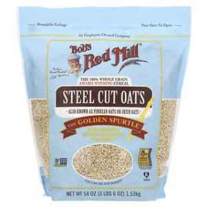 Bob's Red Mill, Steel Cut Oats, Whole Grain, 54 oz (1.53 kg)