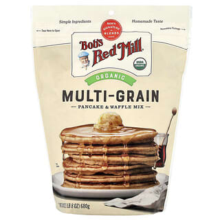 Bob's Red Mill, Organic Multi-Grain Pancake & Waffle Mix, 24 oz (680 g)