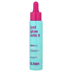 b.tan, Just Glow With It, Bronzing Glow Drops, Darkest , 1.35 fl oz (40 ml)