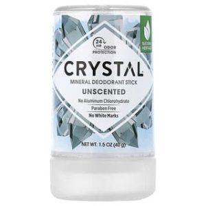 CRYSTAL, Mineral Deodorant Stick, Unscented, 1.5 oz (40 g)