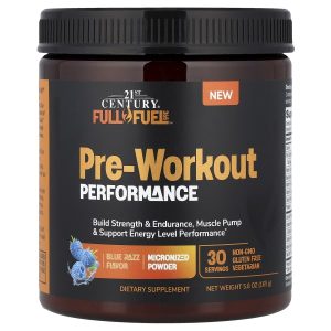 21st Century, Full Fuel 365™, Pre-Workout Performance, Blue Razz, 5.8 oz (165 g)