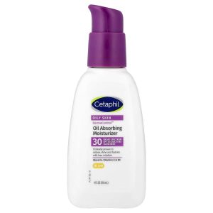 Cetaphil, Derma Control™, Oil Absorbing Moisturizer, For Oily Skin, SPF 30, 4 fl oz (118 ml)