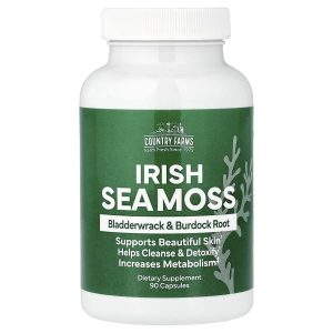 Country Farms, Irish Sea Moss, 90 Capsules