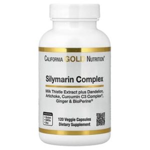 California Gold Nutrition, Silymarin Complex, 120 Veggie Capsules