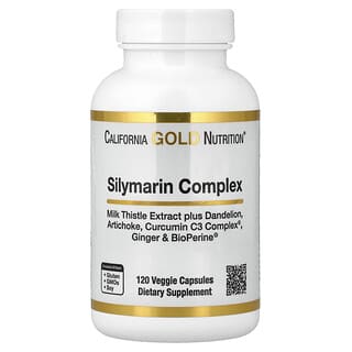 California Gold Nutrition, Silymarin Complex, 120 Veggie Capsules