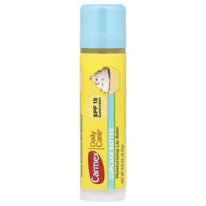 Carmex, Daily Care™, Moisturizing Lip Balm, SPF 15, Cupcake Batter, 0.15 oz (4.25 g)
