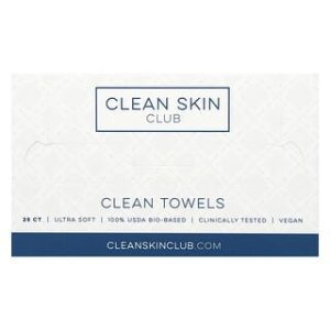 Clean Skin CLub, Clean Towels, Disposable, 25 Count