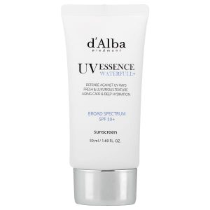 d'Alba, UV Essence Waterfull+ Sunscreen, SPF 50+, 1.69 fl oz (50 ml)