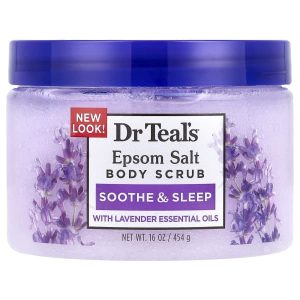 Dr. Teal's, Epsom Salt Body Scrub, Lavender, 16 oz (454 g)