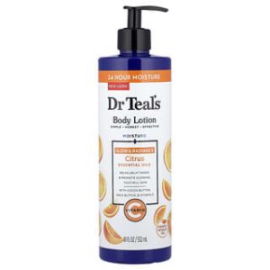 Dr. Teal's, Body Lotion, Glow & Radiance, Citrus, 18 fl oz (532 ml)