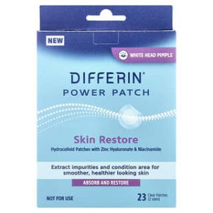 Differin, Power Patch, Skin Restore, 23 Clear Patches