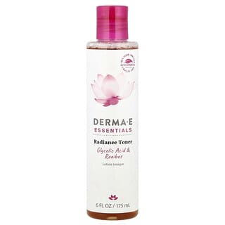 Derma E, Essentials, Radiance Toner, Glycolic Acid & Rooibos, 6 fl oz (175 ml)