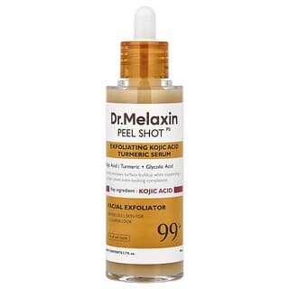 Dr.Melaxin, Peel Shot, Exfoliating Kojic Acid and Turmeric Serum, For All Skin Types, 2.7 fl oz (80 ml)