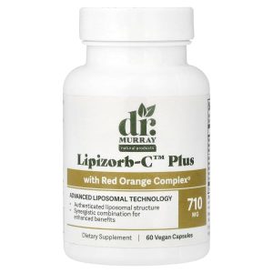 Dr. Murray's, Lipizorb C™ Plus With Red Orange Complex®, 60 Vegan Capsules