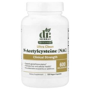 Dr. Murray's, NAC, 600 mg, 120 Vegan Capsules