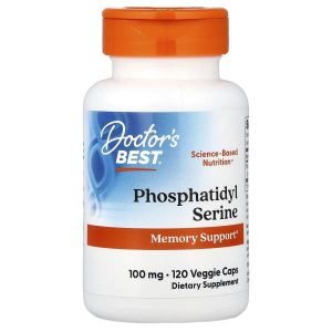 Doctor's Best, Phosphatidyl Serine, 100 mg, 120 Veggie Caps