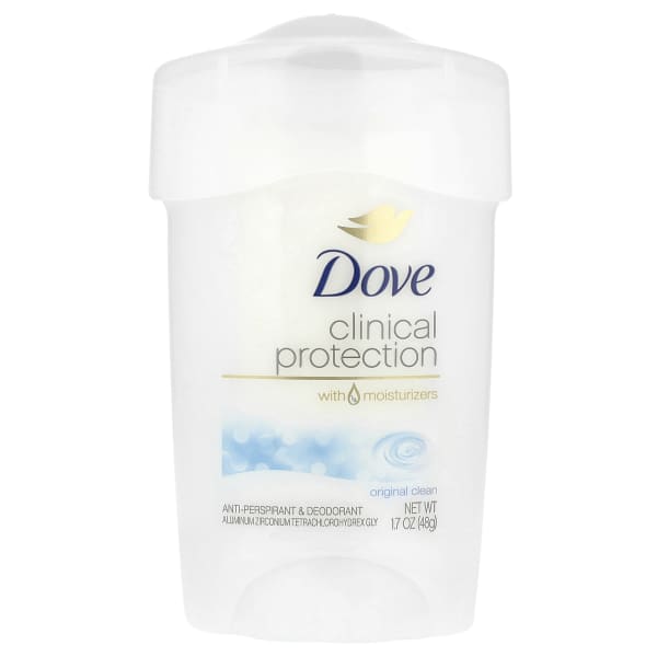 Dove, Clinical Protection, Anti-Perspirant Deodorant, Original Clean, 1.7 oz (48 g)