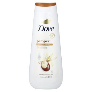 Dove, Pamper Body Wash, Shea Butter + Vanilla, 20 fl oz