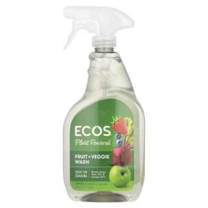 Ecos®, Plant Powered Fruit + Veggie Wash, 22 fl oz (650 ml)