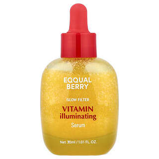 EQQUALBERRY, Glow Filter, Vitamin Illuminating Serum, 1.01 fl oz (30 ml)