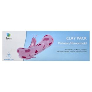 FOMI, Clay Pack, Perineal/Hemorrhoid, 2 Pack, 3 Sleeves