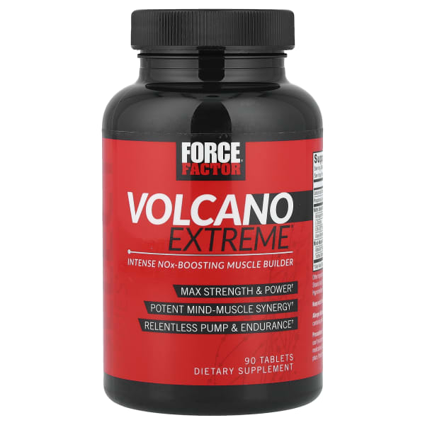Force Factor, Volcano Extreme®, Intense NOx-Boosting Muscle Builder, 90 Tablets