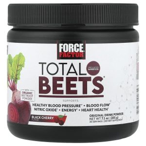 Force Factor, Total Beets®, Original Drink Powder, Black Cherry, 7.1 oz (201 g)
