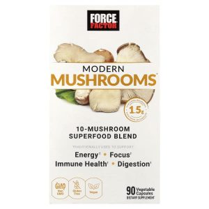 Force Factor, Modern Mushrooms®, 90 Vegetable Capsules
