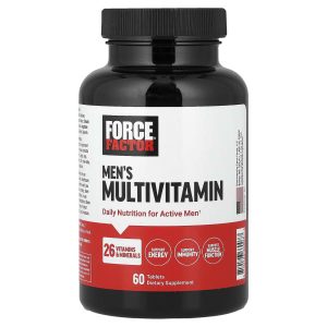 Force Factor, Men’s Multivitamin, 60 Tablets