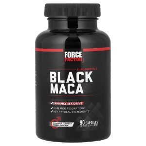 Force Factor, Fundamentals, Black Maca, 90 Capsules