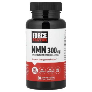 Force Factor, NMN, 300 mg , 30 Vegetable Capsules