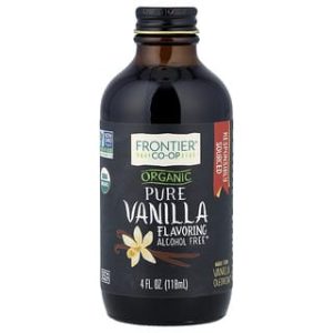 Frontier Co-op, Organic Pure Vanilla Flavoring, 4 fl oz (118 ml)