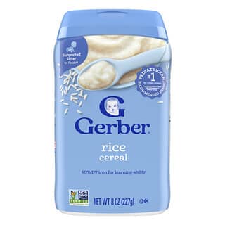 Gerber, 1st Foods®, Rice Cereal, Supported Sitter, 8 oz (227 g)