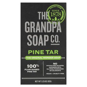 The Grandpa Soap Co., Wonder Soap, Pine Tar, 3.25 oz (92 g)